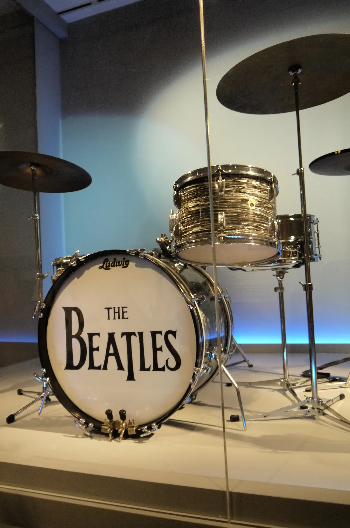 The Beatles' vintage acoustic drum kit