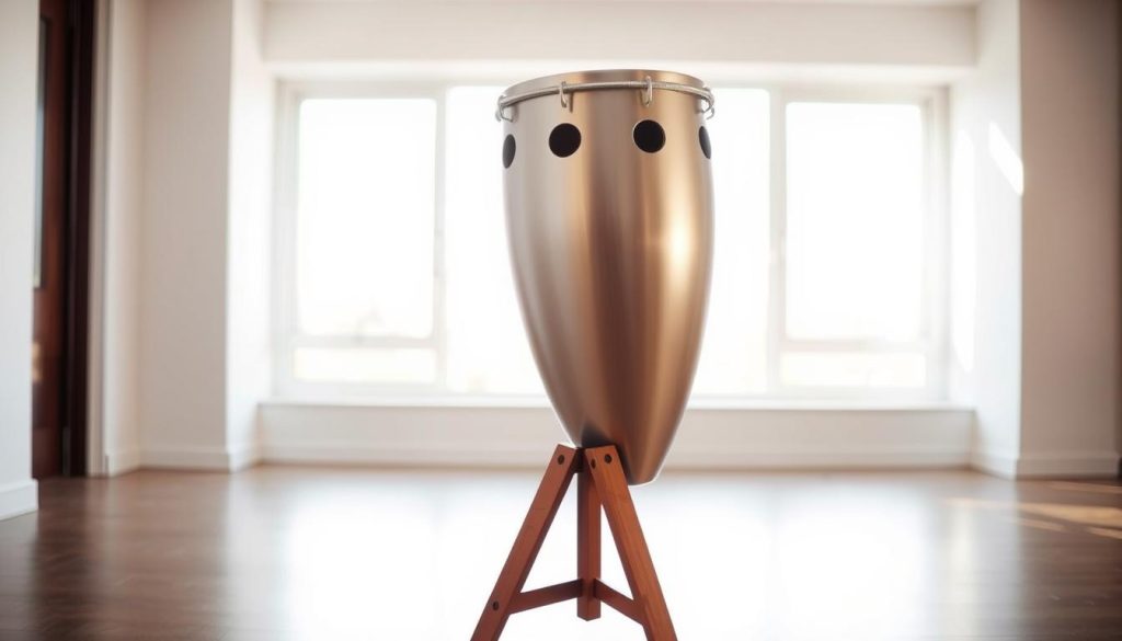 Comment installer un support pour tongue drum et jouer debout