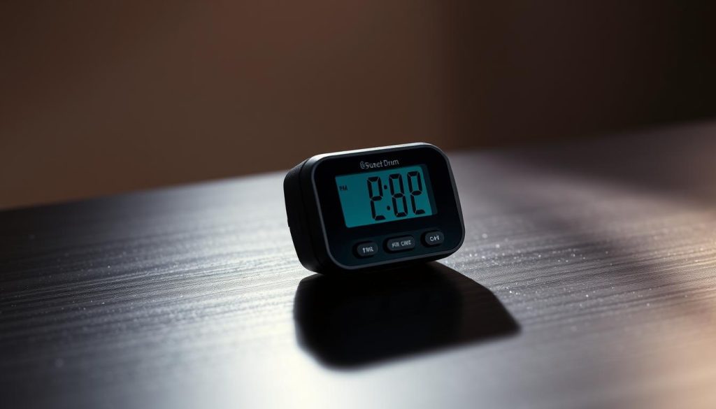 A stylish electronic tuner for tongue drums, its sleek design and intuitive controls take center stage in a well-lit studio setting. The tuner sits atop a dark wooden surface, casting a subtle shadow that adds depth and dimension. Soft, directional lighting illuminates the device's digital display, showcasing its precision and clarity. The background features a slightly blurred, yet visually appealing, neutral-toned backdrop, allowing the tuner to be the focal point. The overall composition and lighting create a professional, high-quality atmosphere, perfectly suited to illustrate the importance of electronic tuners in achieving the desired sound quality for tongue drums. A stylish electronic tuner for tongue drums, its sleek design and intuitive controls take center stage in a well-lit studio setting. The tuner sits atop a dark wooden surface, casting a subtle shadow that adds depth and dimension. Soft, directional lighting illuminates the device's digital display, showcasing its precision and clarity. The background features a slightly blurred, yet visually appealing, neutral-toned backdrop, allowing the tuner to be the focal point. The overall composition and lighting create a professional, high-quality atmosphere, perfectly suited to illustrate the importance of electronic tuners in achieving the desired sound quality for tongue drums.